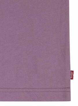 Levis View Purple T-Shirt für Mädchen.