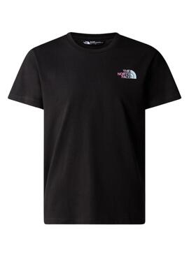 T-Shirt The North Face Relaxed Graphic Schwarz Mädchen