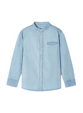 Hemd Mayoral Denim Blau für Jungen