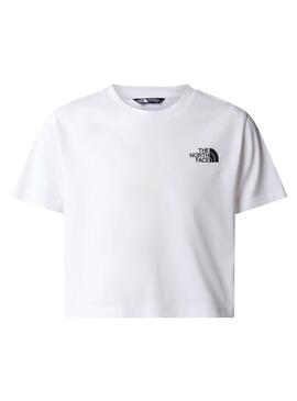 T-shirt The North Face Simple Dome Crop Mädchen