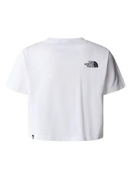 T-shirt The North Face Simple Dome Crop Mädchen