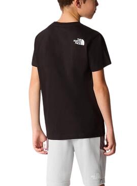 T-shirt The North Face New Graphic Schwarz Kinder