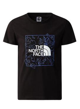 T-shirt The North Face New Graphic Schwarz Kinder