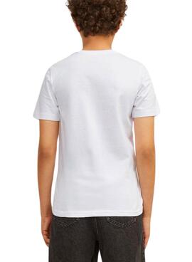 T-Shirt Jack and Jones Tampa Weiß für Jungen