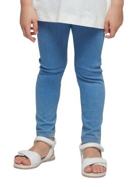 Set Mayoral Leggings Strick-Denim Medium Mädchen