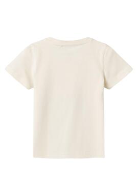 T-shirt Name It Fisher Beige für Jungen