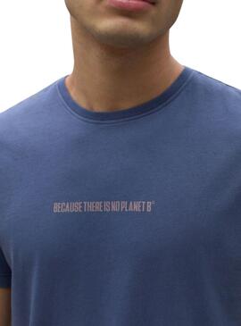 T-Shirt Dunkelblau Ecoalf für Männer