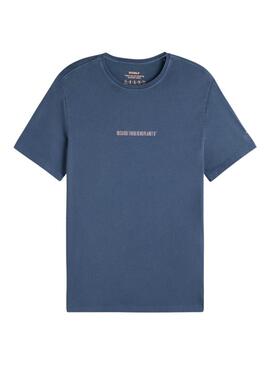 T-Shirt Dunkelblau Ecoalf für Männer