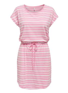 Kleid Only May Pink für Frauen