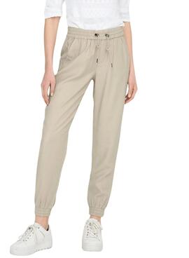 Hose Only Kelda Beige für Frauen