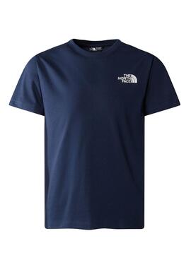 T-Shirt The North Face Simple Dome Navy Kinder