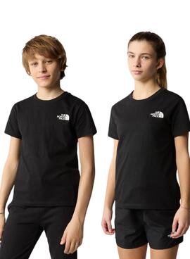 T-Shirt The North Face Simple Dome Schwarz Kinder