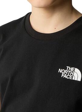 T-Shirt The North Face Simple Dome Schwarz Kinder