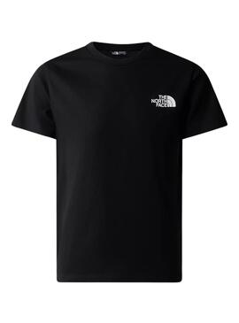 T-Shirt The North Face Simple Dome Schwarz Kinder