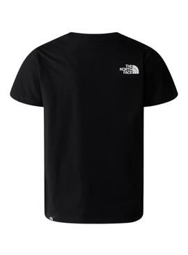 T-Shirt The North Face Simple Dome Schwarz Kinder