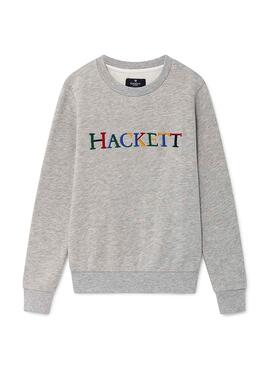 Sweatshirt Hackett Logo Multicolor Junge