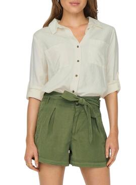 Bluse Only Yasmin Weiß Für Frauen