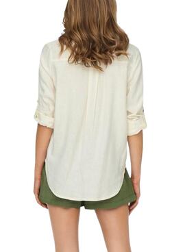 Bluse Only Yasmin Weiß Für Frauen