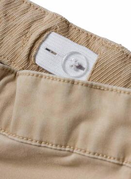 Bermudas Name It Ben Baggy Cargo in Tan für Kinder