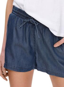 Shorts Only Dunkle Pema Denim für Frauen