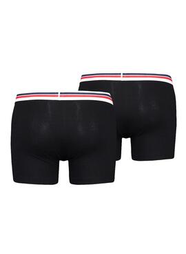 Boxershorts Levis Logo Schwarz für Herren