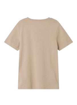 T-shirt Name It Holasse Beige für Jungen