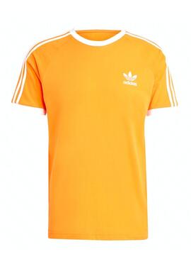 T-Shirt Adidas Stripes Orange 