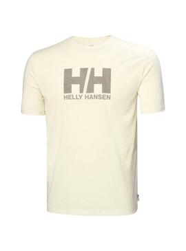 T-Shirt Helly Hansen Skog UPF 40 gelb für Männer