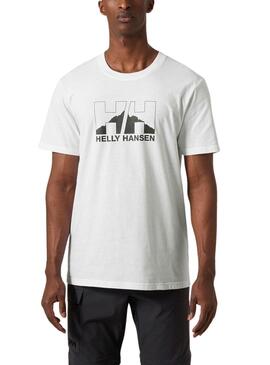 T-Shirt Helly Hansen Nord weiß für Männer