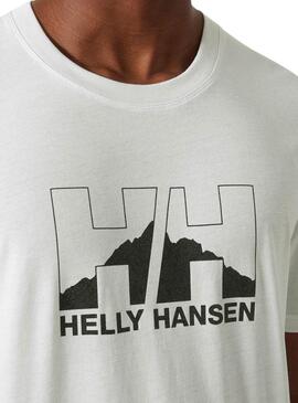 T-Shirt Helly Hansen Nord weiß für Männer