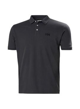 Polo Helly Hansen Malcesine anthrazit-schwarz für Herren.