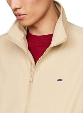 Windjacke Tommy Hilfiger Essential beige für Herren.