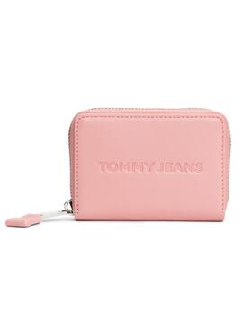 Geldbörse Tommy Jeans Essential Must Small in Rosa.