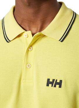 Helly Hansen Poloshirt Genova in Limettengrün für Herren.