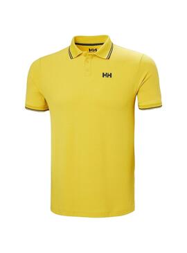 Poloshirt Helly Hansen Kos UPF 50 gelb für Herren