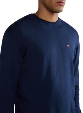 Napapijri Pullover Decatur in Blau für Herren
