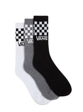 Socken Vans Check Pack Mehrfarbige Socken für Damen und Herren.