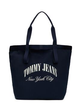 Tasche Tommy Jeans Hot Summer Tote Marineblau für Damen