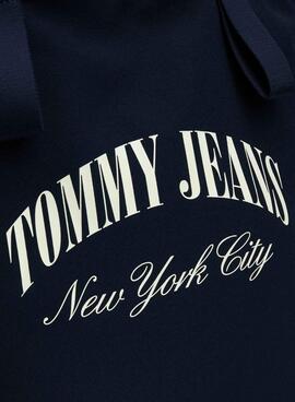 Tasche Tommy Jeans Hot Summer Tote Marineblau für Damen