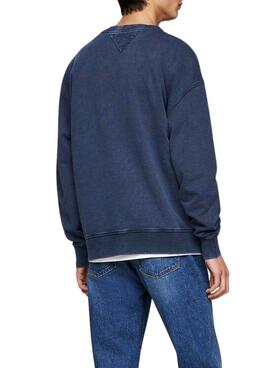 Tommy Jeans Relaxed Archive Sweatshirt in Blau für Männer