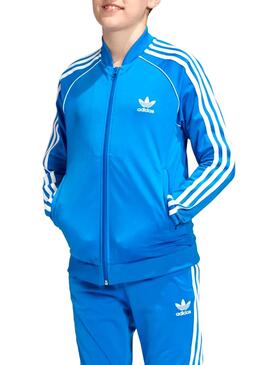 Jacke Adidas Superstar Blue Junge