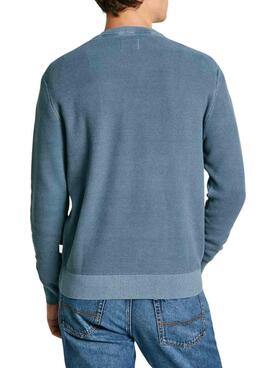 Pepe Jeans pullover Craig in Blau für Männer.