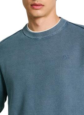 Pepe Jeans pullover Craig in Blau für Männer.