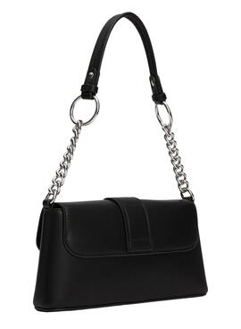 Tasche Tommy Jeans Idol Shoulder in Schwarz für Damen.