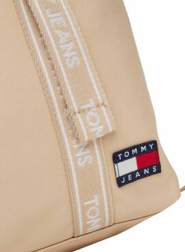 Tasche Tommy Jeans Essential Daily Mini Tote in Beige für Frauen.