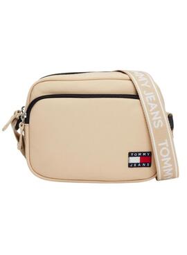 Handtasche Tommy Jeans Essential Daily Crossover beige für Frauen