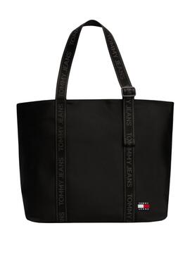 Handtasche Tommy Jeans Essential Daily Tote Schwarz für Frauen