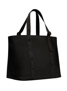 Handtasche Tommy Jeans Essential Daily Tote Schwarz für Frauen