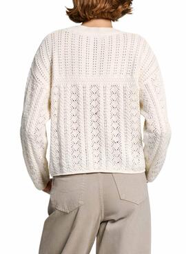 Pepe Jeans Pullover Isadora beige für Damen