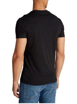 T-Shirt Calvin Klein Jeans Outline schwarz für Männer